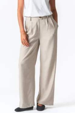 Emma Bukser Loose - Beige