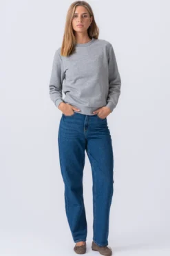 Essential Crewneck - Grå Melange
