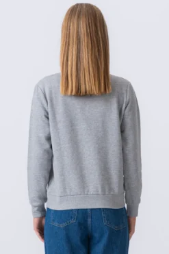 Essential Crewneck - Grå Melange