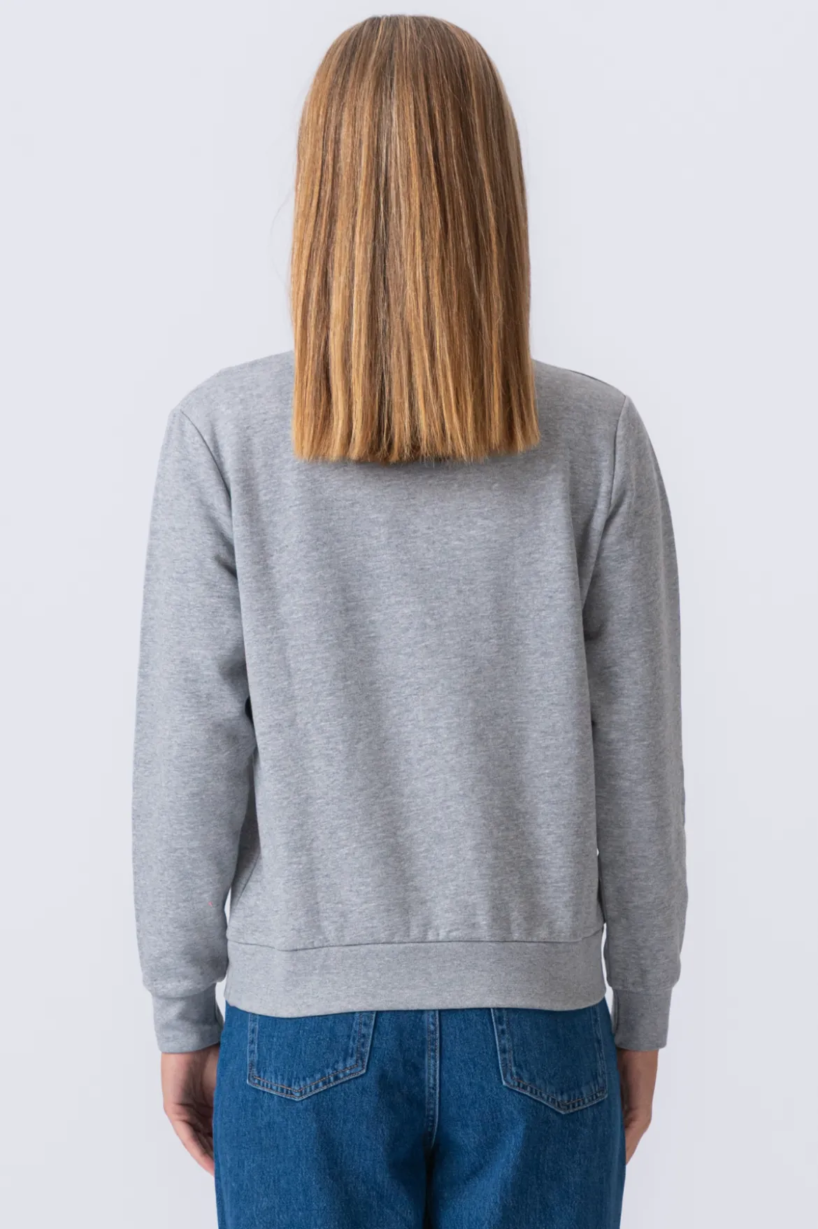 Essential Crewneck - Grå Melange