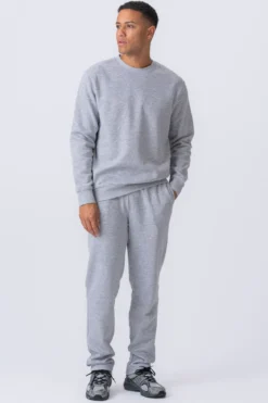 Essential Crewneck - Grå Melange