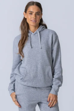 Essential Hoodie - Grå Melange