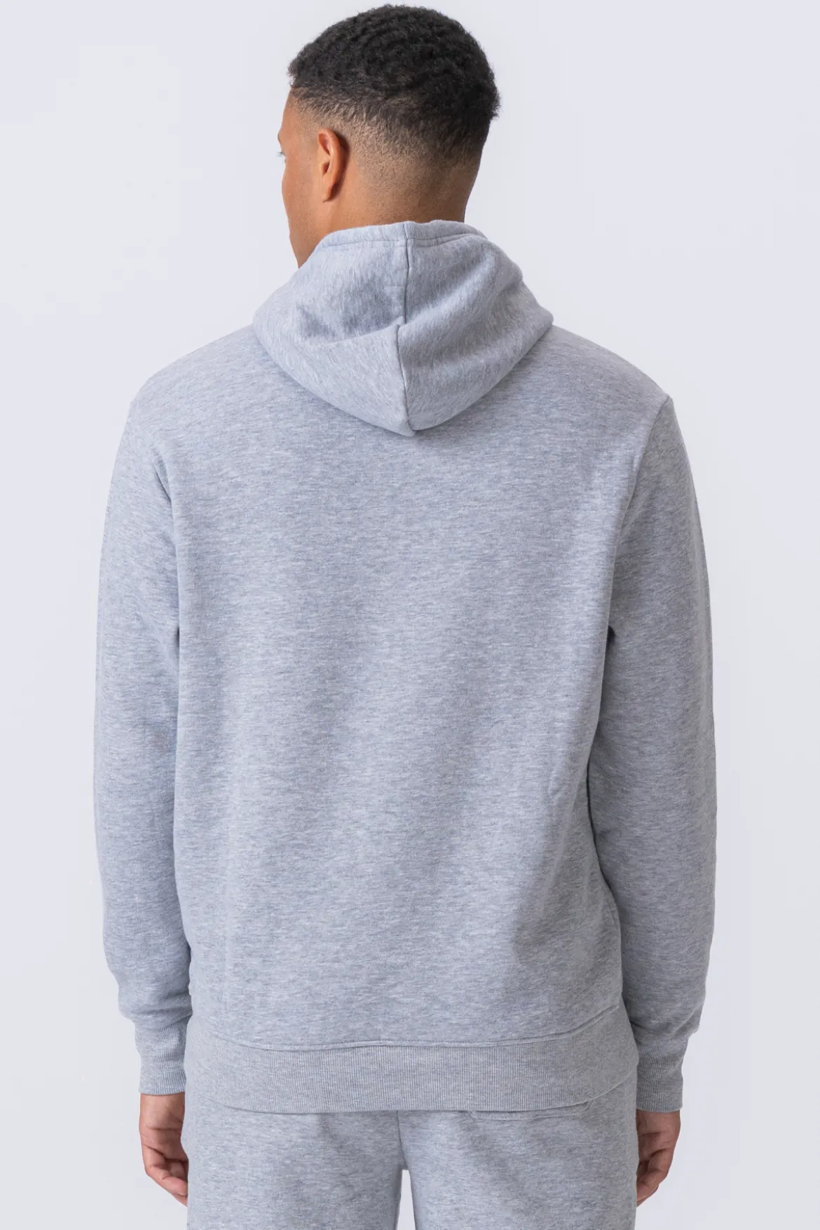 Essential Hoodie - Gråmeleret