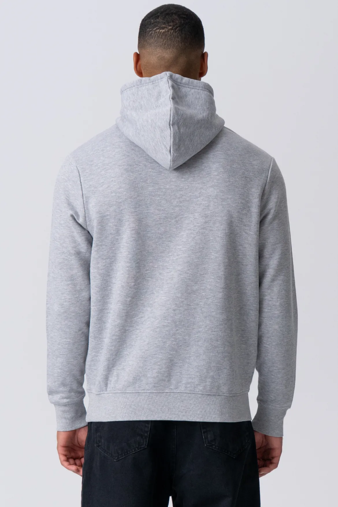 Essential Hoodie - Gråmeleret