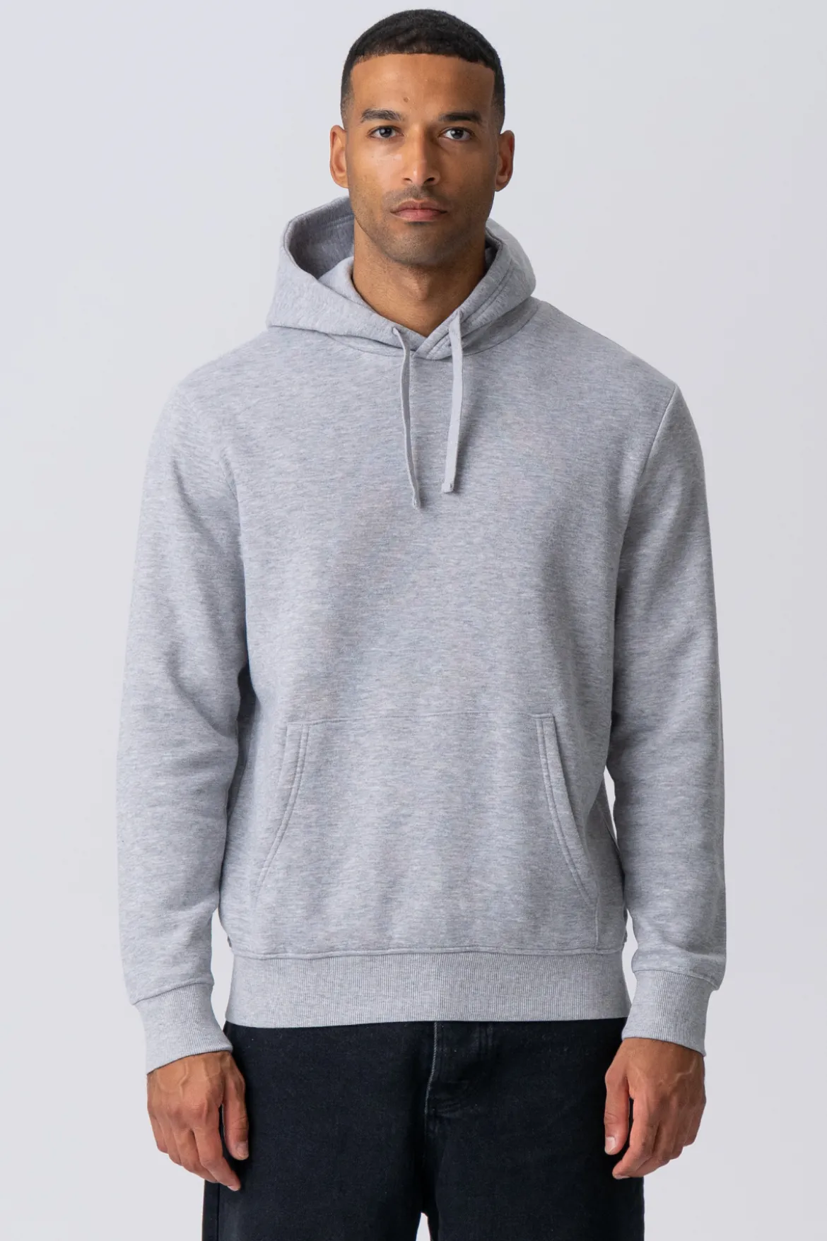 Essential Hoodie - Gråmeleret