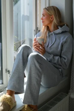 Essential Sweatpants - Grå Melange
