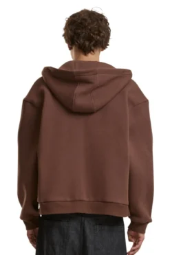 Everyday Zip Hoodie - Brun