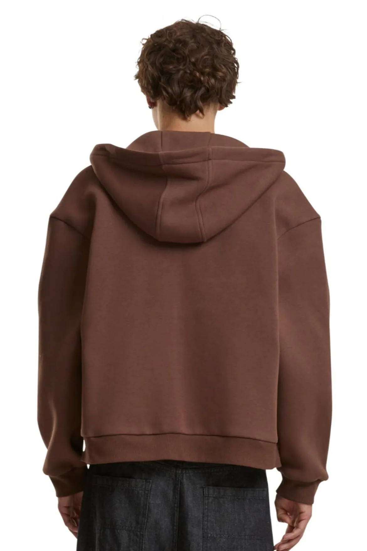 Everyday Zip Hoodie - Brun