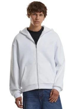 Everyday Zip Hoodie - Hvid