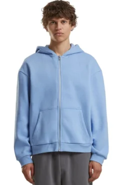 Everyday Zip Hoodie - Powder Blue