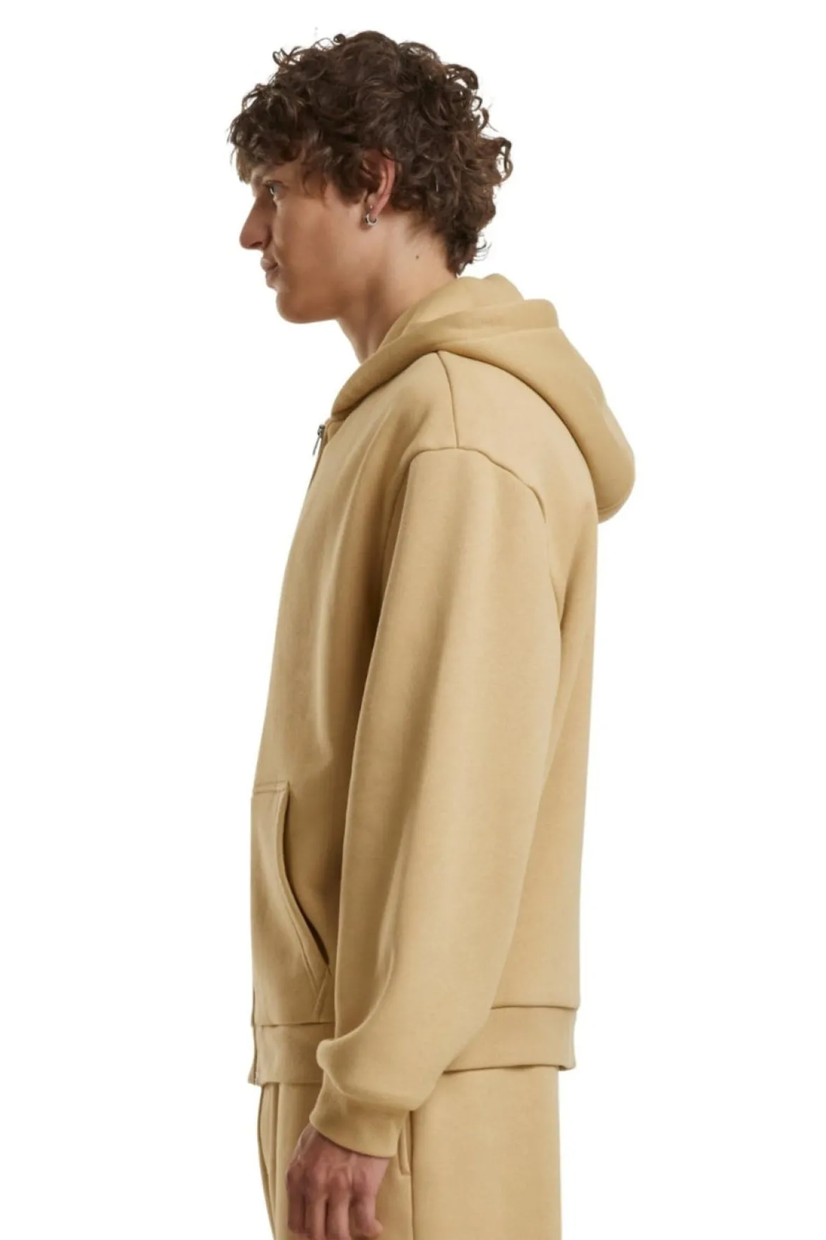 Everyday Zip Hoodie - Union Beige