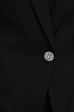 Filia Figursyet Blazer - Sort