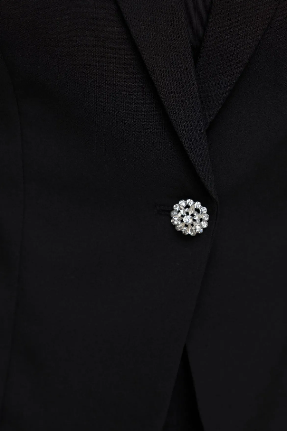 Filia Figursyet Blazer - Sort