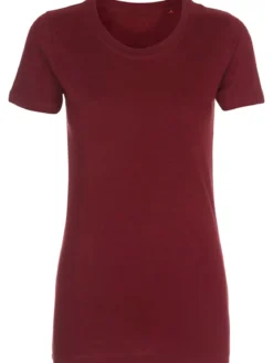 Fitted t-shirt - Bordeaux