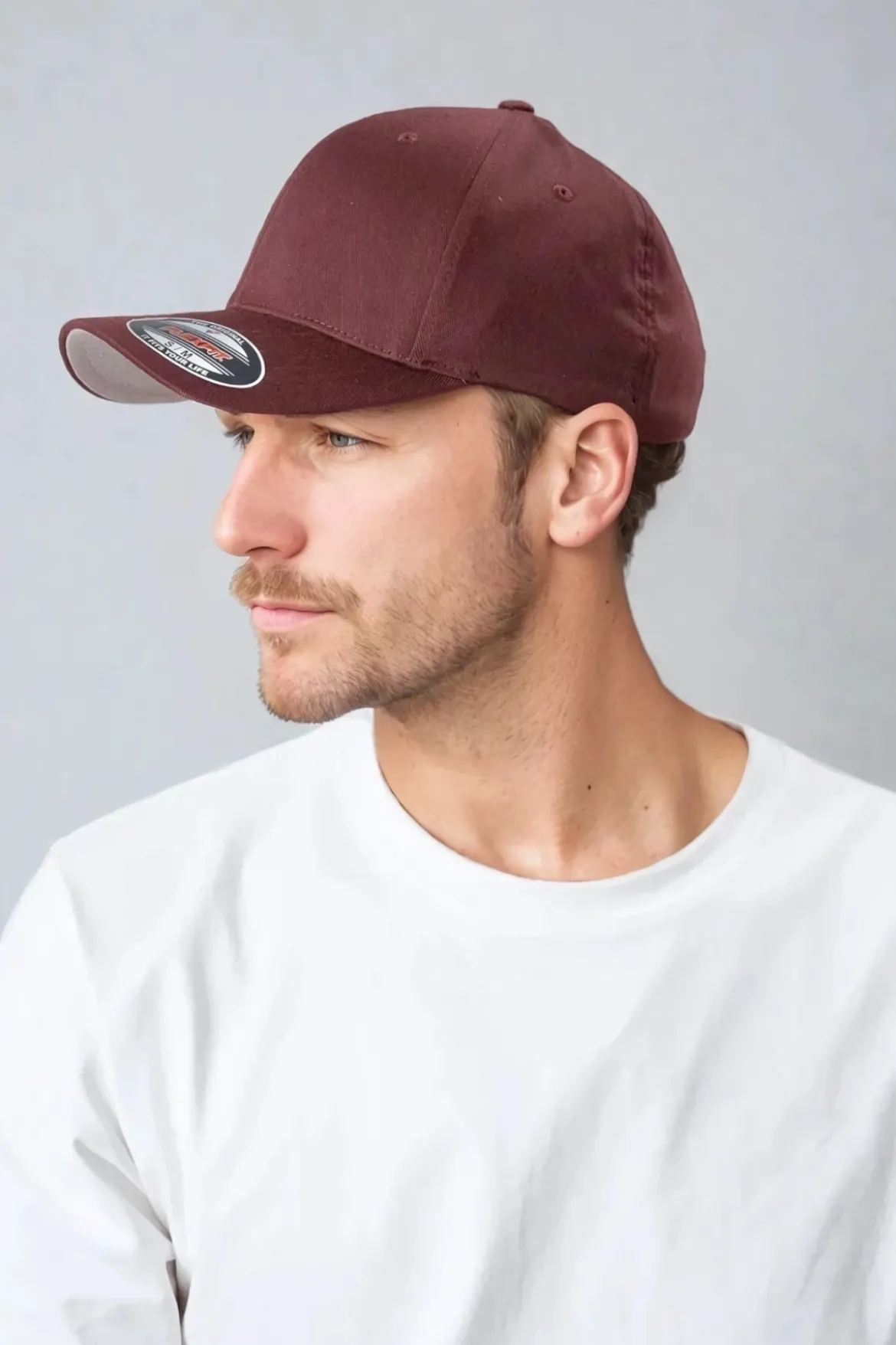 Flexfit Wooly Combed - Maroon
