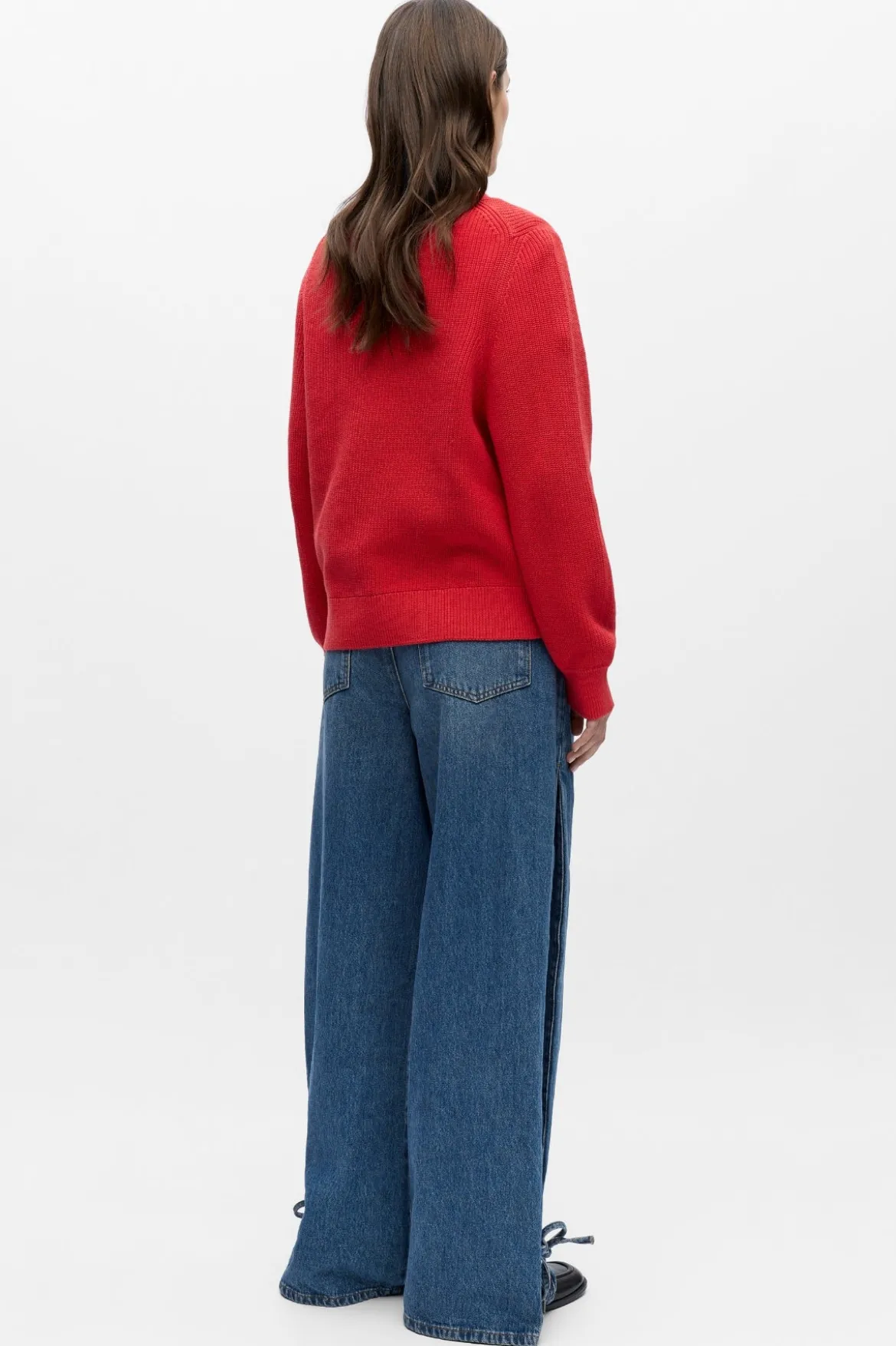 Flo Knit Pullover - Poinsettia
