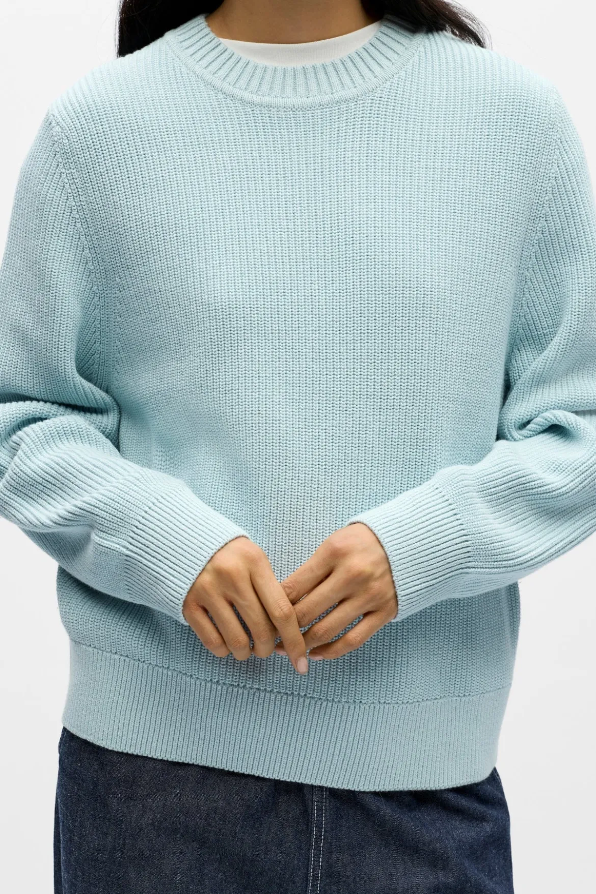 Flo Knit Pullover - Winter Sky