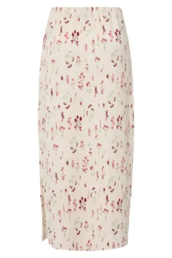 Flora High-Waisted Nederdel - Petal Pink