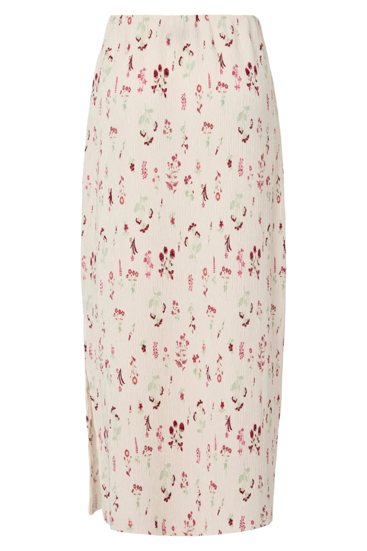 Flora High-Waisted Nederdel - Petal Pink