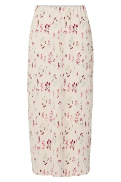 Flora High-Waisted Nederdel - Petal Pink