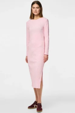 Flora Midi Dress - Roseate Spoonbill Flower