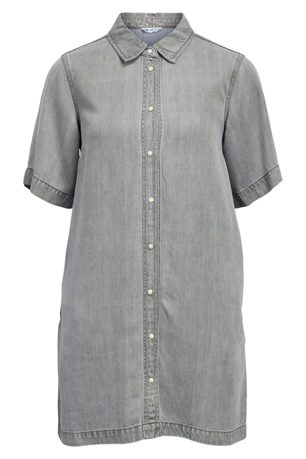 Frame 2/4 Re Denimkjole - Light Grey Denim