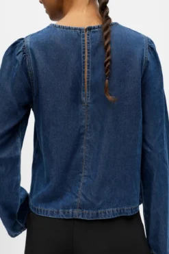 Frame Top - Mørkeblå Denim