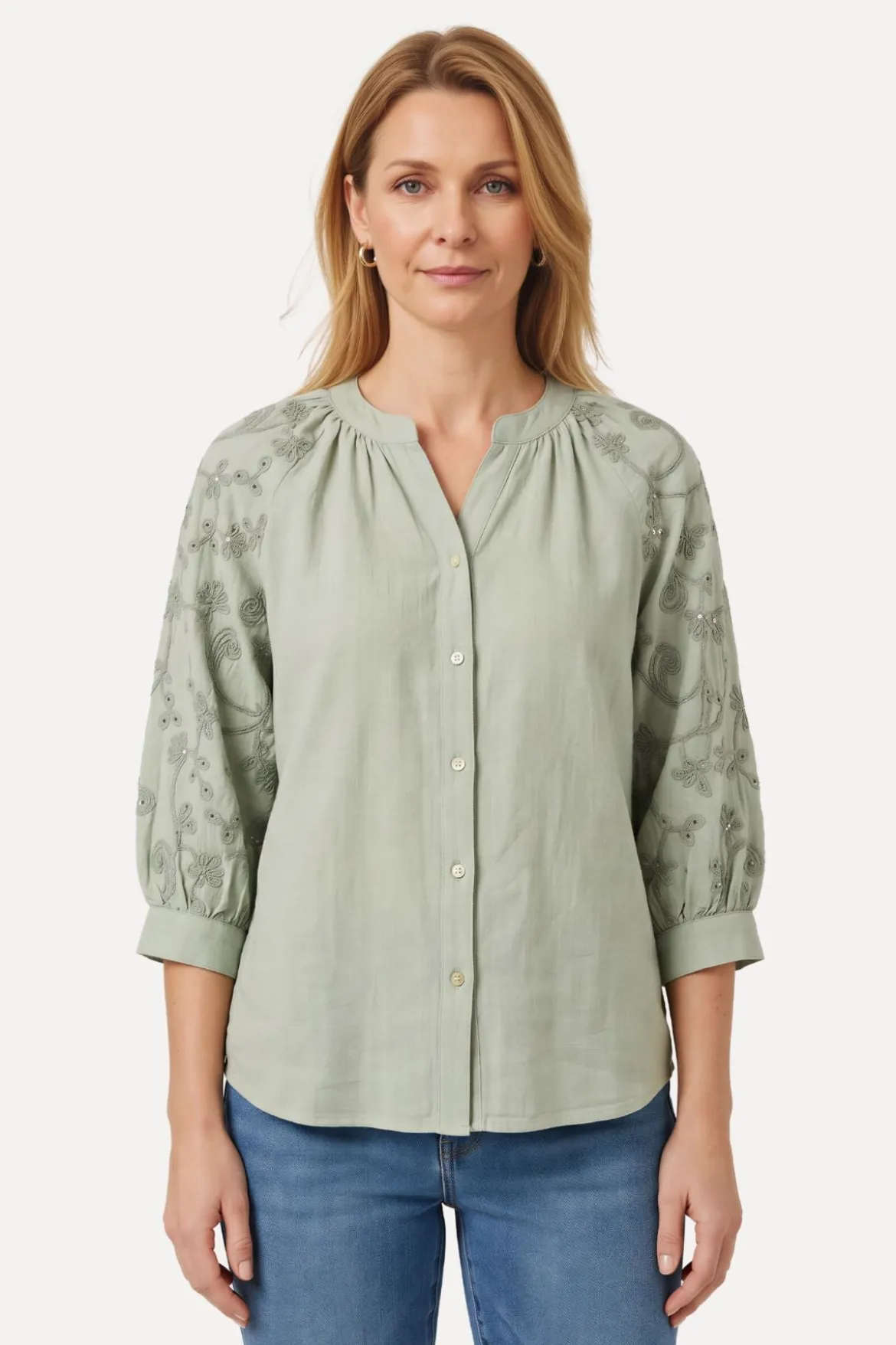 Frida Skjorte - Khaki
