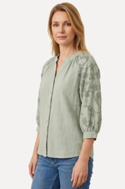 Frida Skjorte - Khaki
