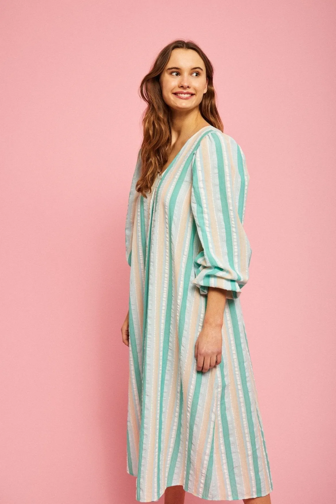 Fursa Midi Dress - Simply Green
