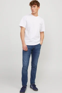 Glenn Stretch Jeans - Denim Blue (Slim fit)