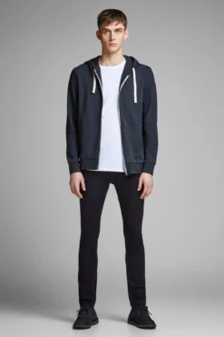 Glenn Stretch Jeans - Sort (Slim fit)