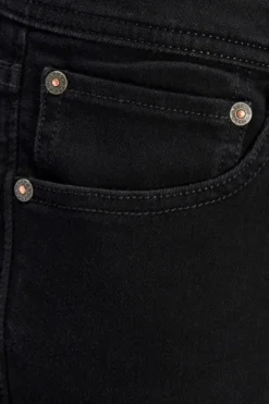 Glenn Stretch Jeans - Sort (Slim fit)