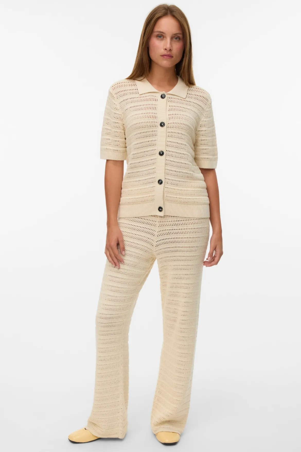 Hayley Poloneck Cardigan - Birch