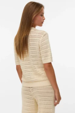 Hayley Poloneck Cardigan - Birch