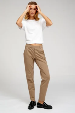 Haylie Pants - Mørk Beige