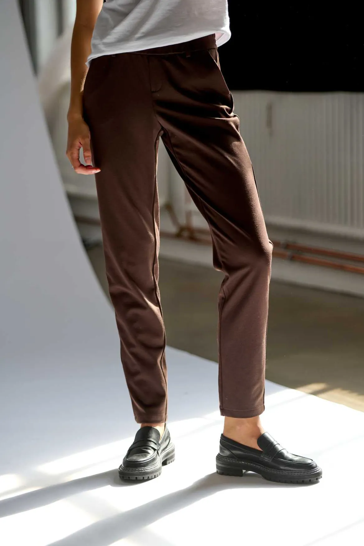 Haylie Pants - Mørkebrun