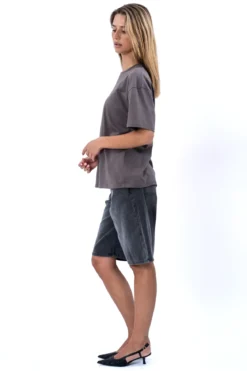 Heavy Boxfit Tee - Mørkegrå