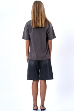 Heavy Boxfit Tee - Mørkegrå