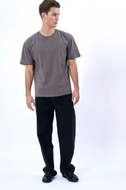 Heavy Boxfit Tee - Mørkegrå