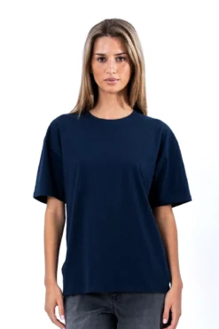 Heavy Boxfit Tee - Navy