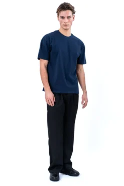 Heavy Boxfit Tee - Navy