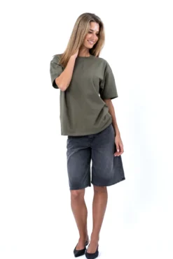 Heavy Boxfit Tee - Olive
