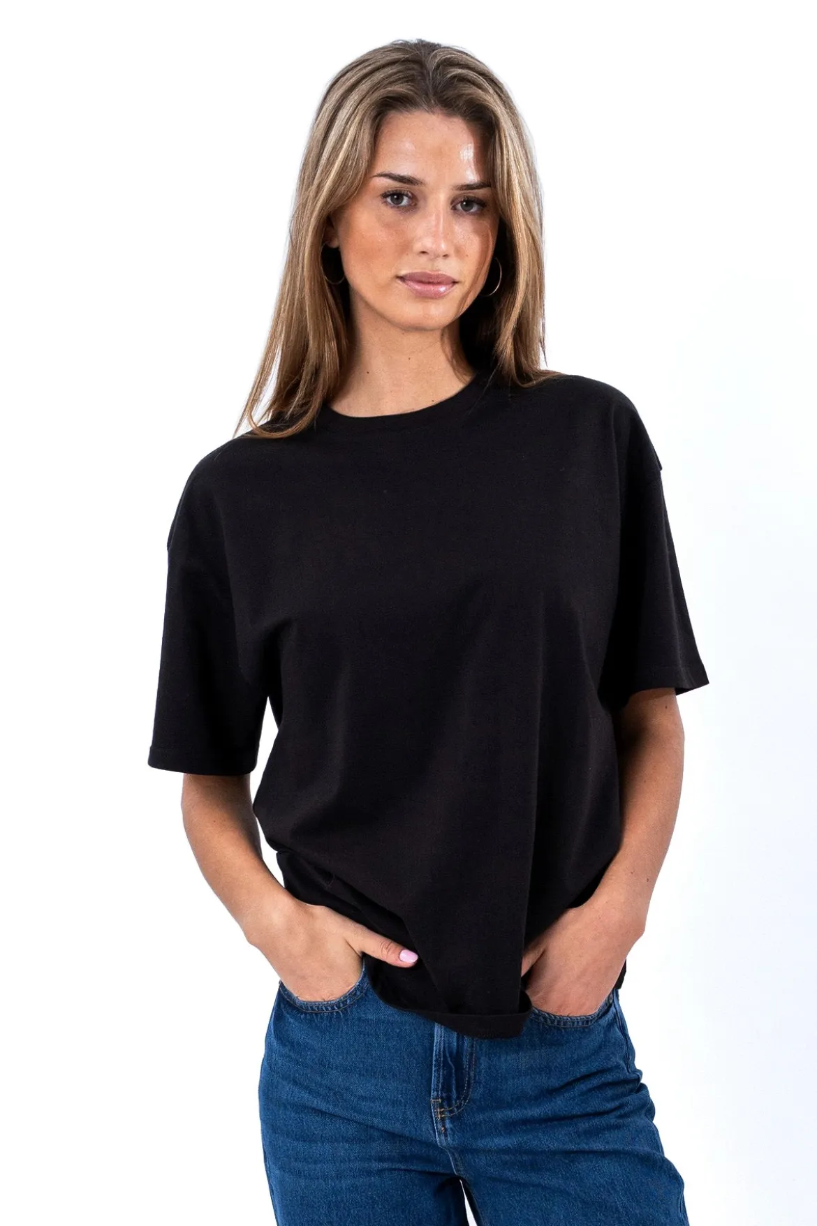 Heavy Boxfit Tee - Sort