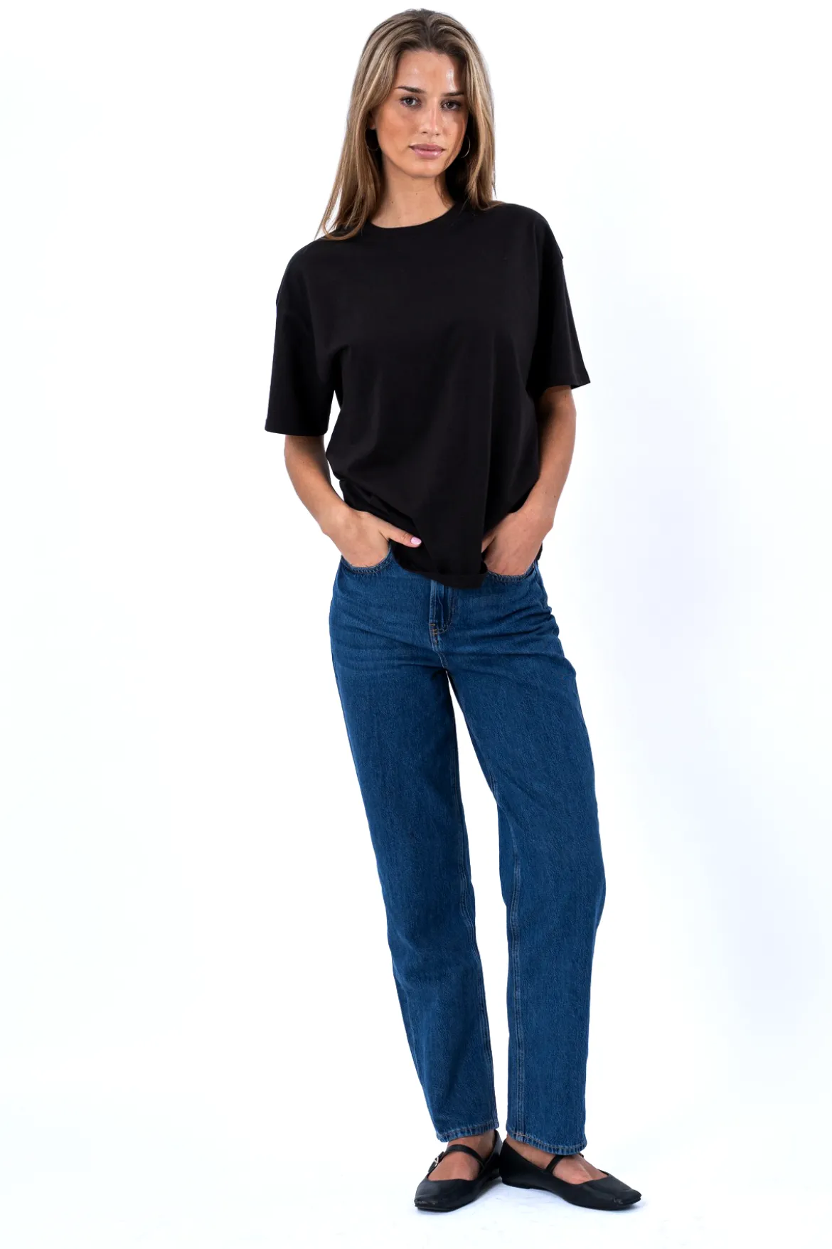 Heavy Boxfit Tee - Sort