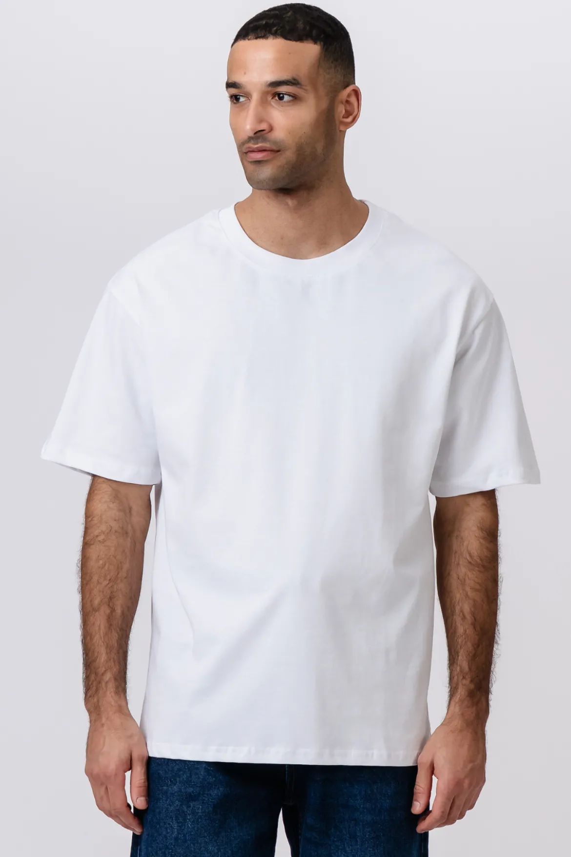 Heavy Boxfit T-shirt - Hvid