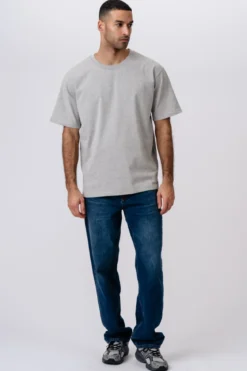 Heavy Boxfit T-shirt - Mørkegrå