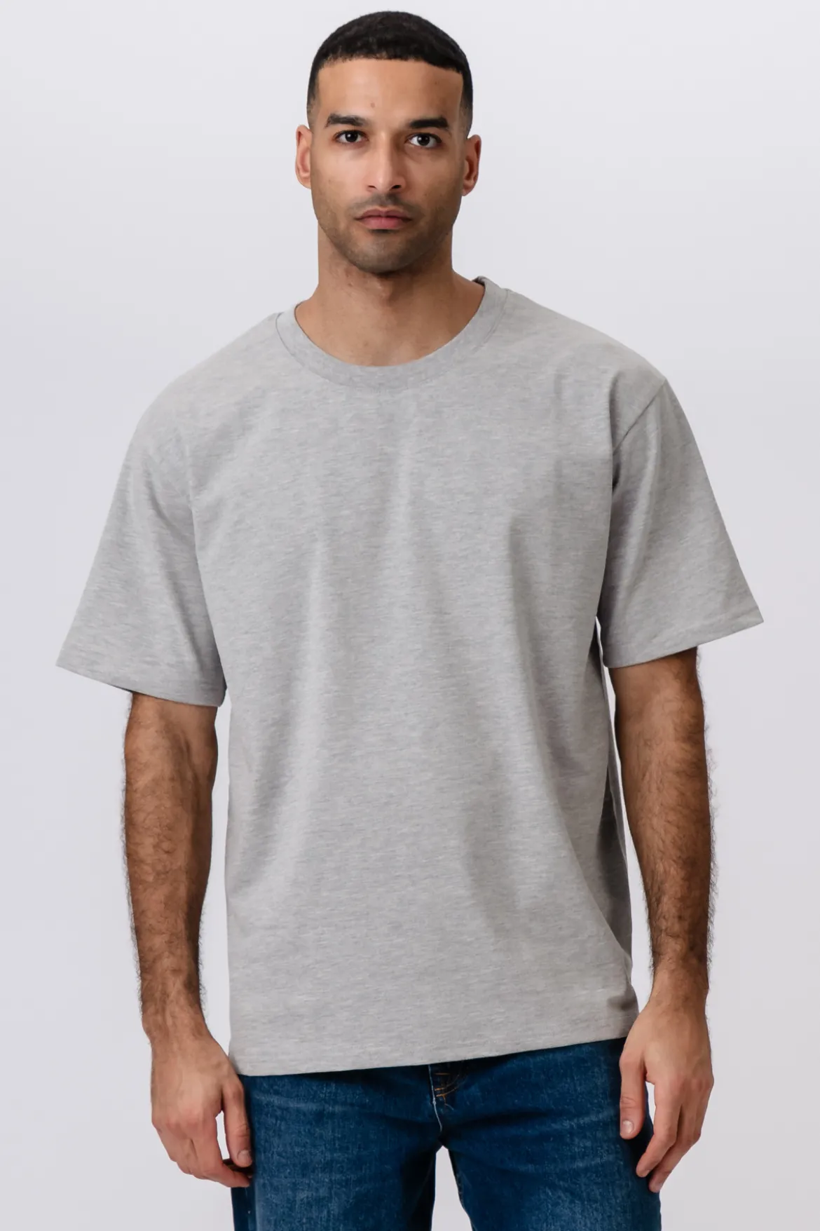 Heavy Boxfit T-shirt - Mørkegrå