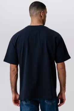 Heavy Boxfit T-shirt - Navy