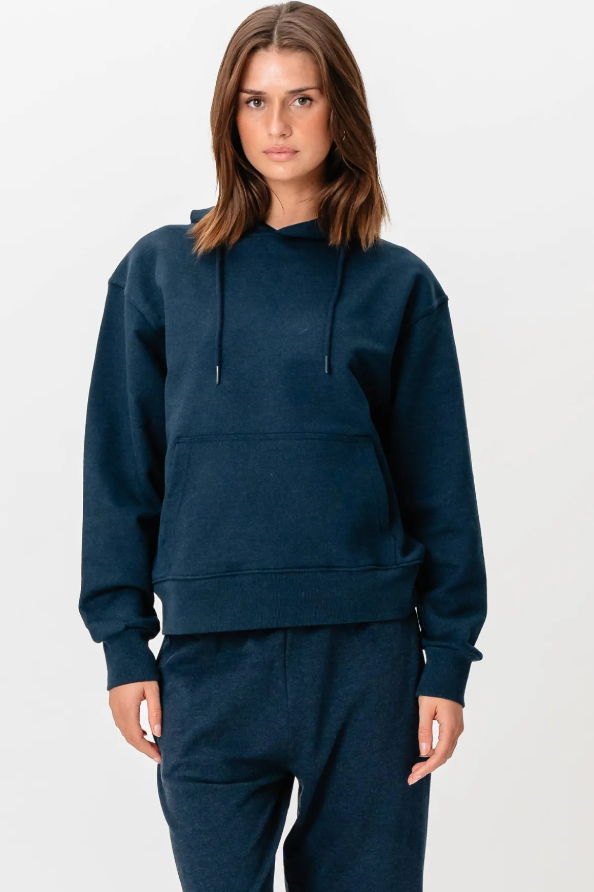 Heavy Hoodie - Heather Navy